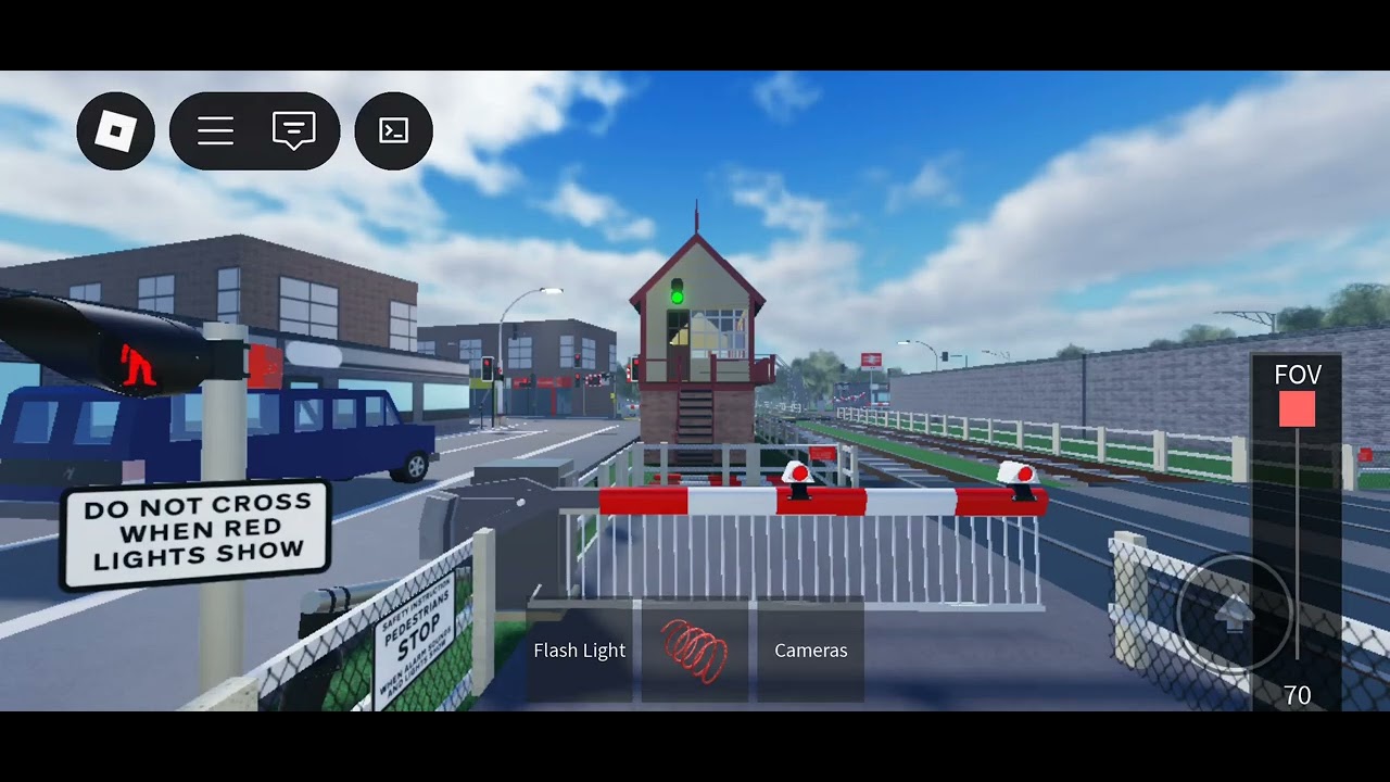 Annel Station Level Crossing