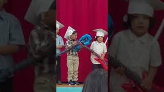 #graduationpreschool #labamba #myboycry #nervous #handsome #cute