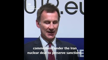 France, Germany & UK announce new mechanism to facilitate trade with Iran