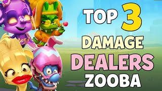 Top 3 Damage Dealers | Zooba