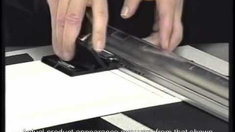 Offset Corner Mat- Logan Mat Cutting with Vivian C. Kistler Part 6