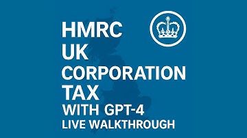 💷🏛️💷 HMRC - How to complete your HMRC CT600 Company Tax Return with Chat GPT + GDS CMS Critique