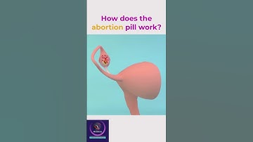 How does the abortion pill work? #shorts #abortion