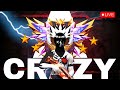 FREE FIRE BR RANK PUSH NEW UPDATE CRAZY BOY is LIVE #fflive #frrefire #shortslive