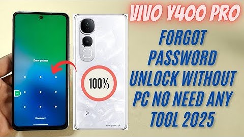 Vivo Y400 Pro Hard Reset | Unlock Password Without PC | 2025 Easy Method