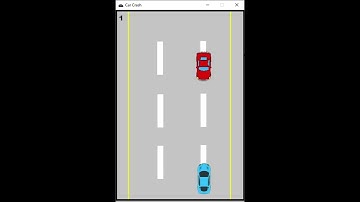Python PyGame Car Crash Demo