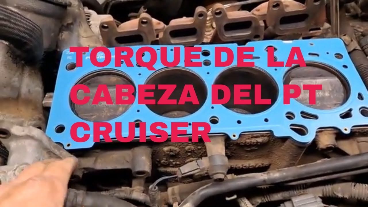 Pt cruise como poner el empaque de la cabeza