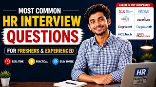 Top 25 HR Round Interview Questions with Sample Answers 2026 | Freshers &amp; Experienced #hrinterview