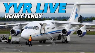 Vancouver Airport YVR Live Plane Spotting | MAY 30 2024