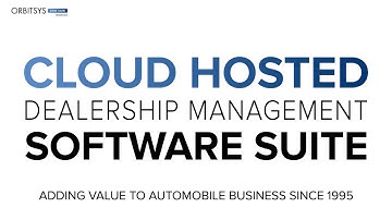 Orbitsys CRM DMS Video AE2020