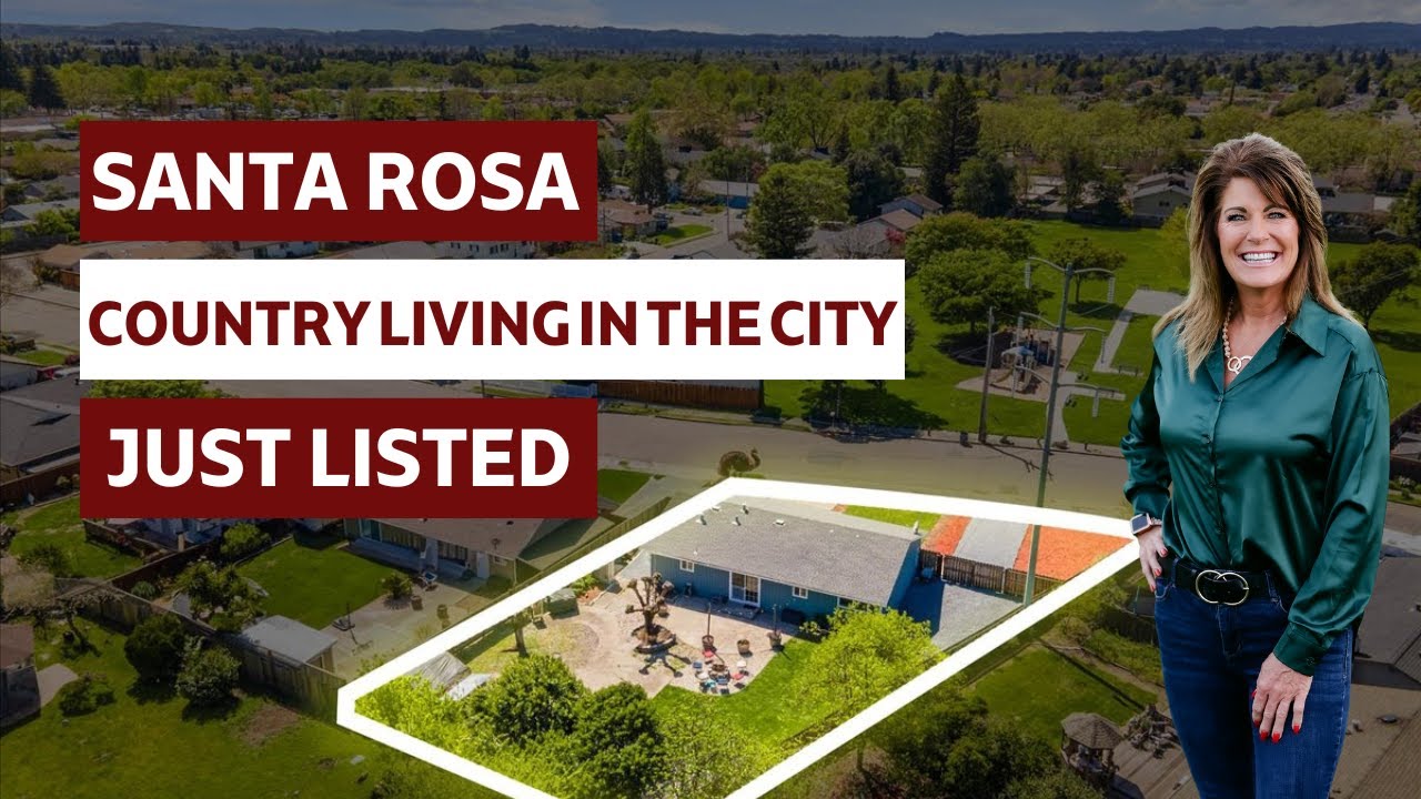 Urban Farmhouse w/ RV Parking + Chickens! | JUST LISTED | Living in Sonoma County, CA