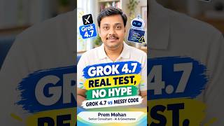 Grok 4.7 Real-World Test: Messy Bug, 1 Prompt Rule