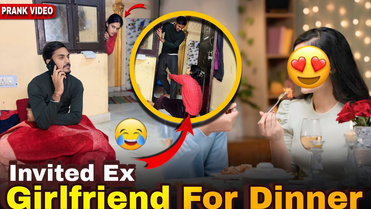 INVITED EX GIRLFRIEND FOR DINNER 🥘WIFE KO AYA GUSSA 😡 PRANK ON WIFE GONE TO WRONG 😱