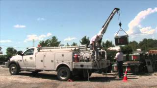 Underground Const Truck With Mini Crane