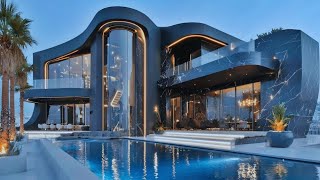 Luxury Modern Villa with Infinity Pool | Futuristic Architectural Masterpiece