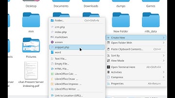 Create Script Snippets as File Template in Linux