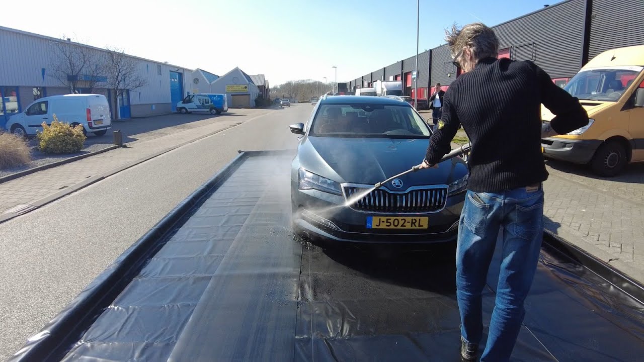 De NIEUWE Mobiele Wasplaats door Spill Control Rental YouTube