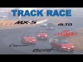 Track Race #86 | Cappuccino vs Beat vs Leeza vs Alto vs MX-5