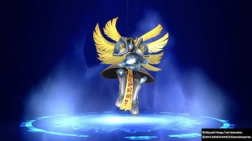 DIGIMON STORY CYBER SLEUTH MagnaAngemon Mega Digivolve to Seraphimon