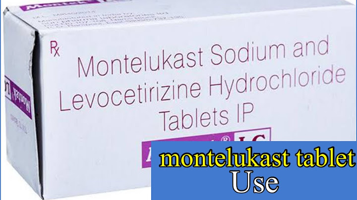 Can i take montelukast and cetirizine at the same time