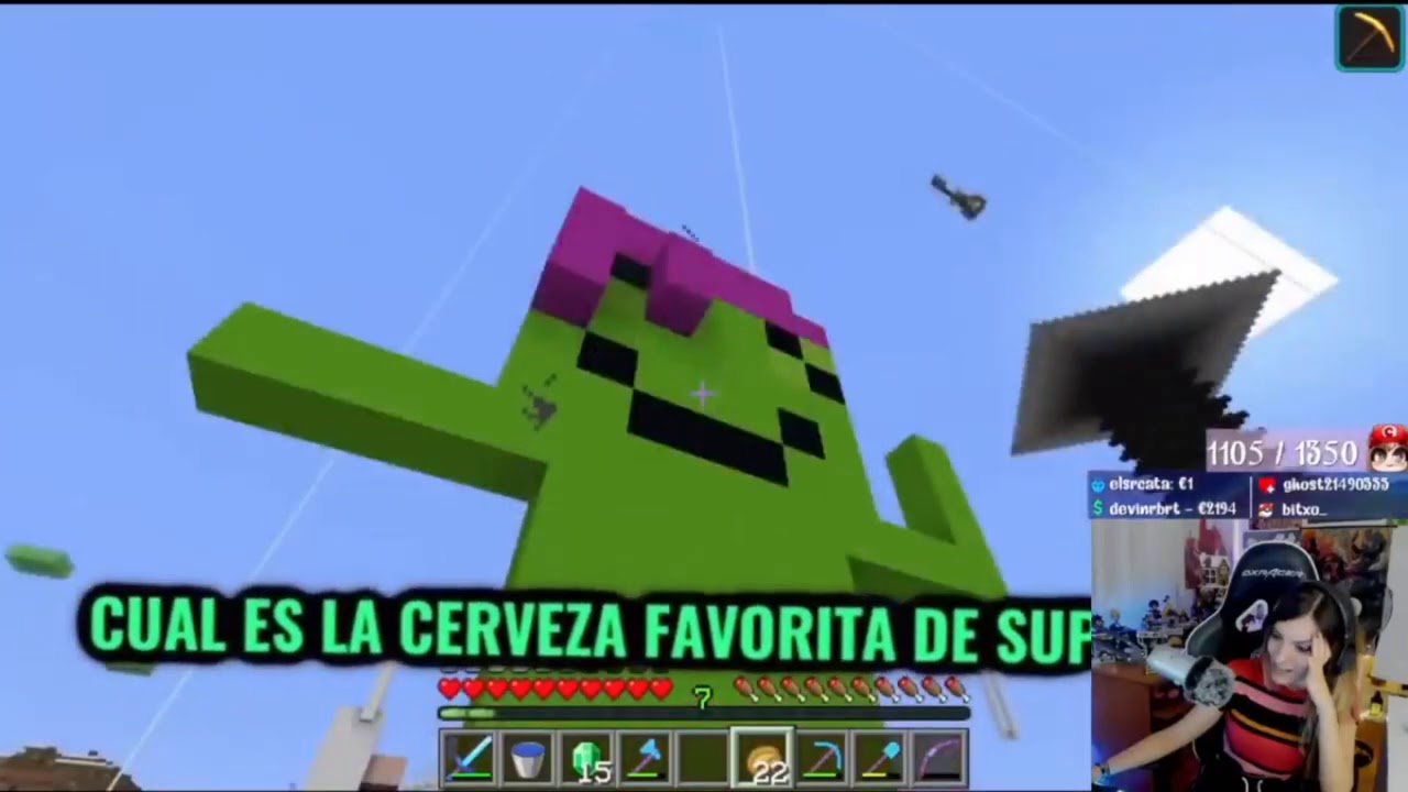 Cristinini reacciona a elrichmc siendo esclavizado