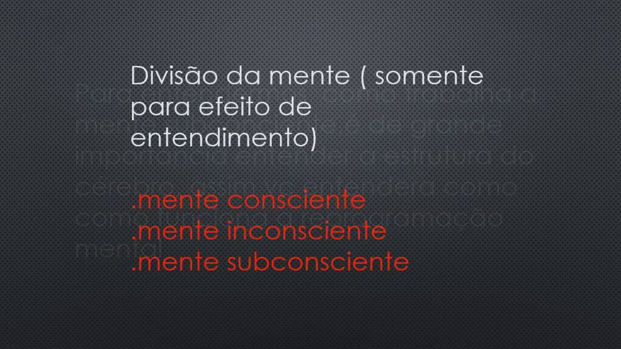 diferenças entre a mente consciente,inconsciente e subconsciente na hipnose YouTube diferenças entre a mente consciente,inconsciente e subconsciente na hipnose YouTube