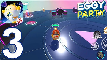 Eggy Party - Gameplay Walkthrough Part 3 - Second Win (iOS, Android)