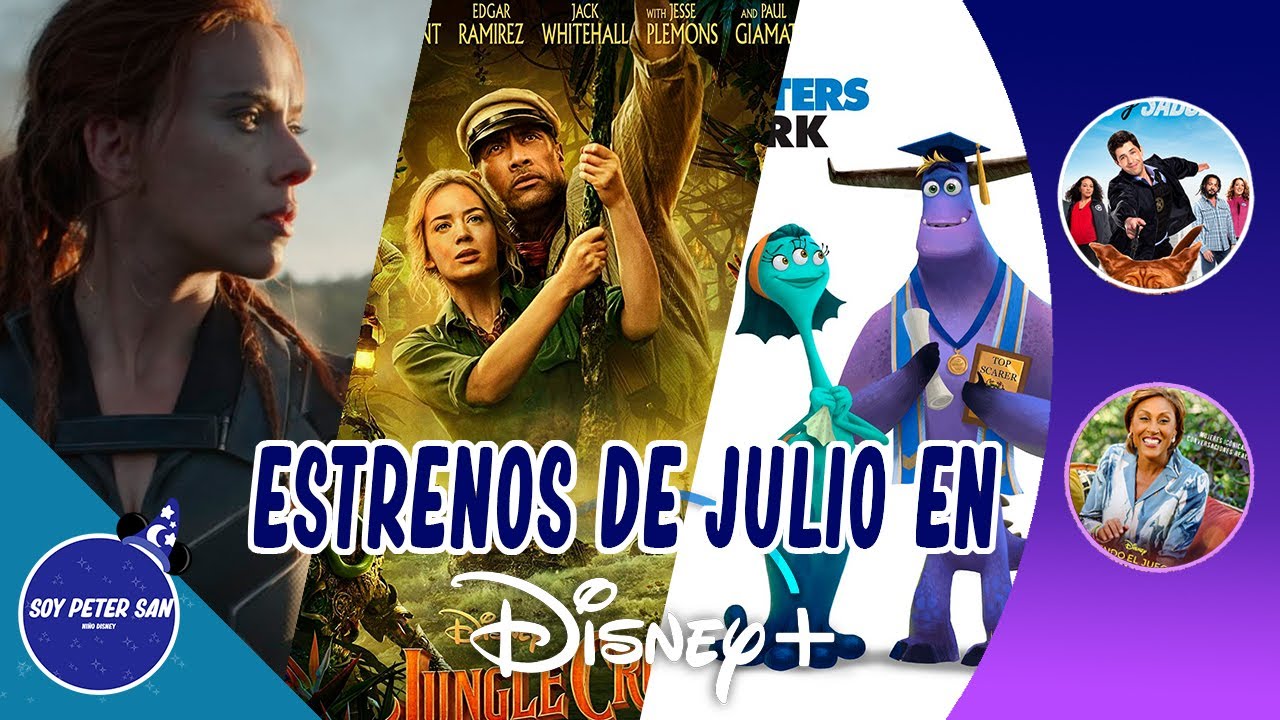 Estrenos de Julio en Disney Plus - YouTube