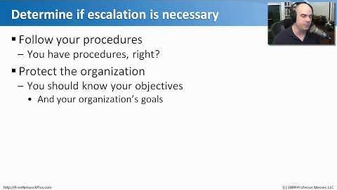 Network Troubleshooting Methodologies - CompTIA Network+ N10-004: 4.6