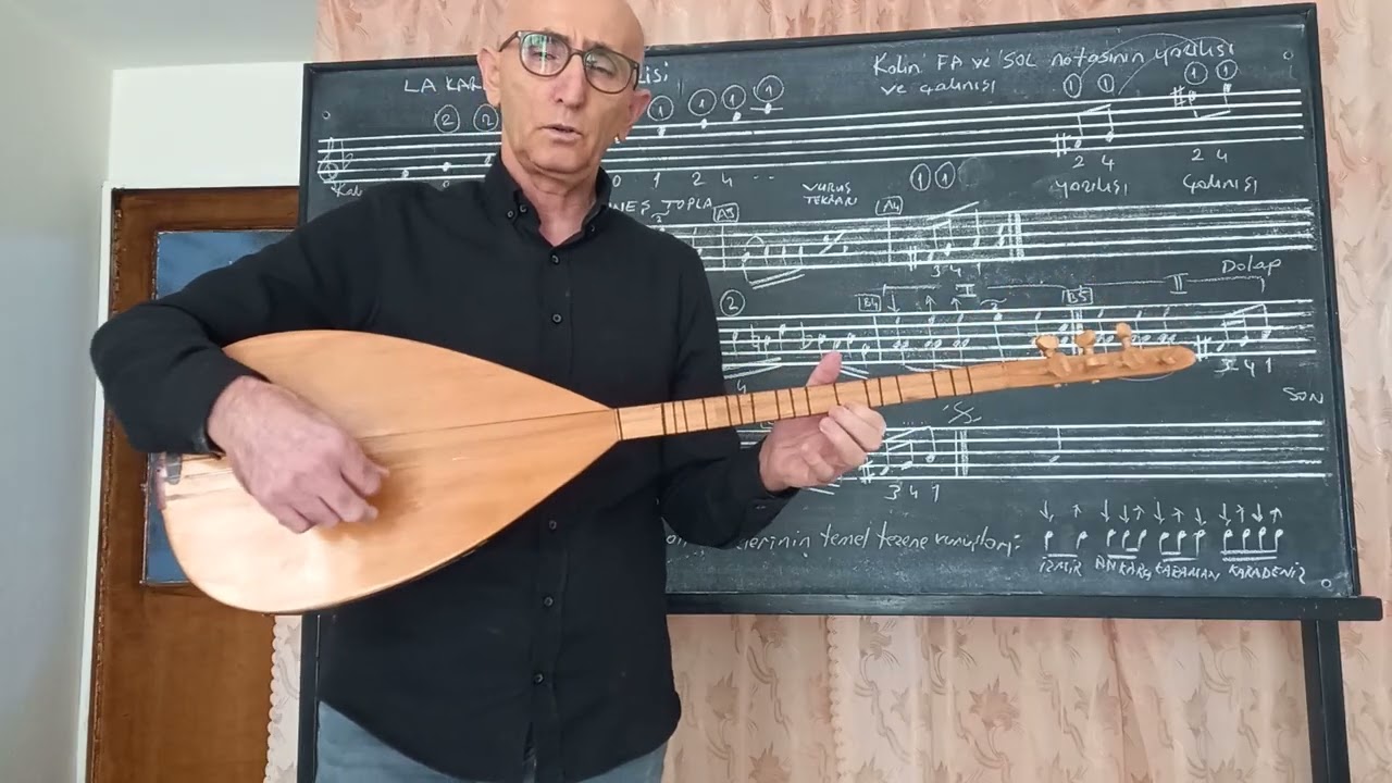 Bağlama Dersi: GÜNEŞ TOPLA BENİM İÇİN (Solfej)