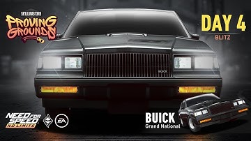 Need For Speed: No Limits | 1987 Buick Regal Grand National (Proving Grounds - Day 4 | Blitz)