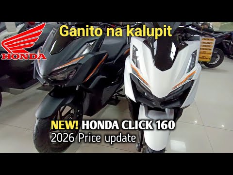 New! Honda click160 , Price update 2026 #click160 #hondamotorcycle 