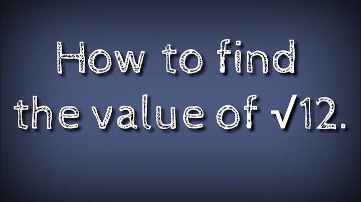 How to find the value of root 12 upto three decimal. @SHSIRCLASSES .