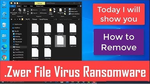 .ZWER VIRUS (.zwer FILE) - Remove Zwer Ransomware + Recovery