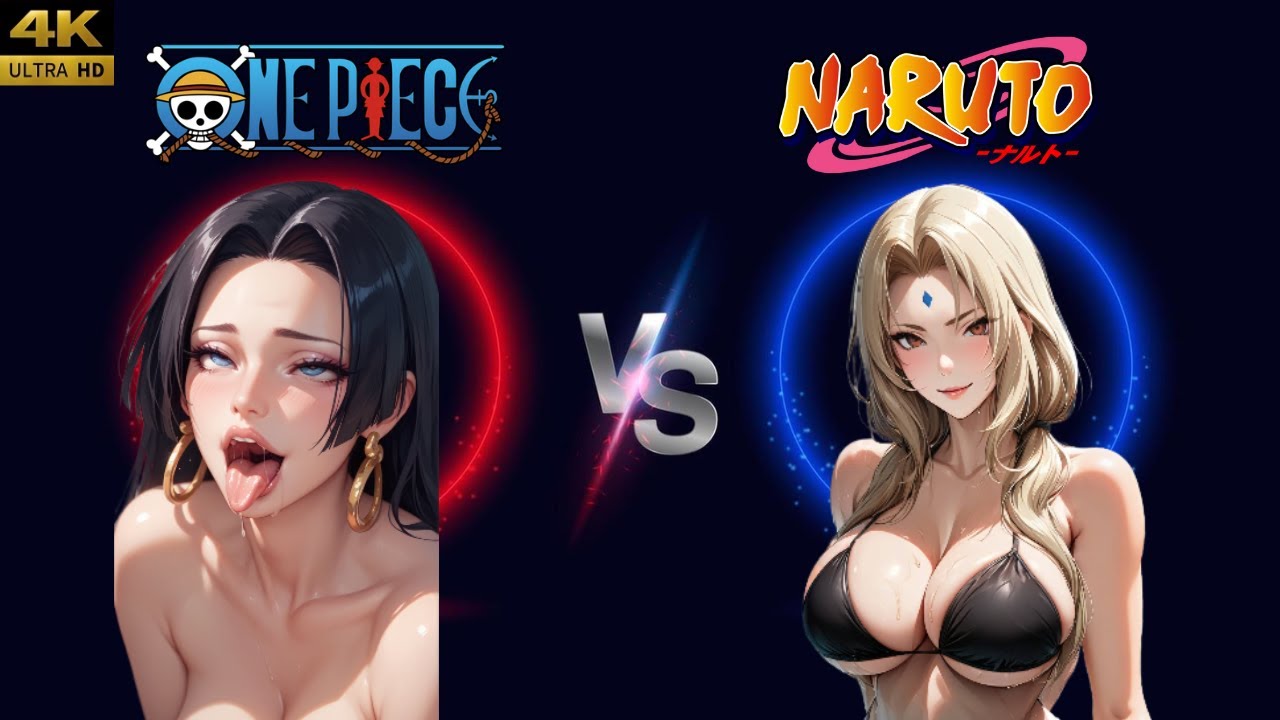 Boa Hancock vs Tsunade 💋🔥 Ultimate Anime Queens Battle | Hot Forms 4K
