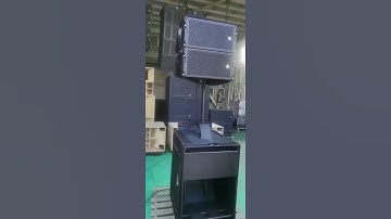 Listen(2) the sounding of TPA best combo Kiva 460 single 10” line array system and P181SP active sub