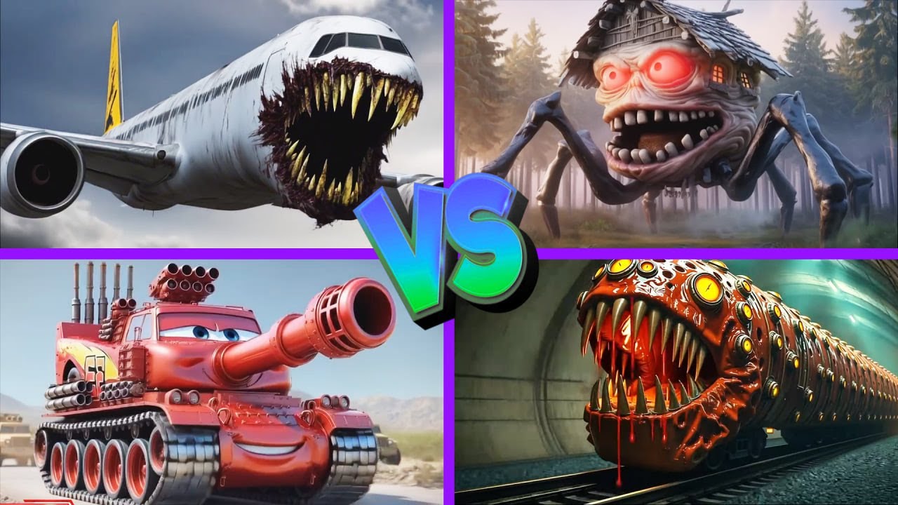 Train Eater🆚House Head🆚Infected Sky🆚McQueen Tank - Tiles Hop EDM Rush 🎶