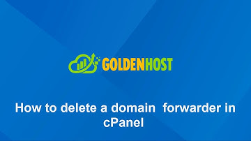 cPanel Tutorial! How to delete a domain forwarder in cPanel