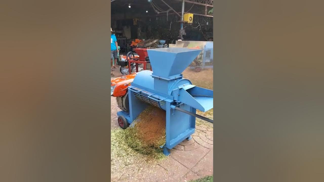 Coconut Husk Decorticator with Wood Chipper (09163397298) YouTube