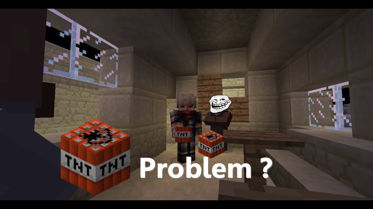 Faire sauter un serveur Minecraft avec de la TNT ? BAH OUI !! - YouTube