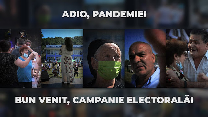 Adio, pandemie! Bun venit, campanie electorală!