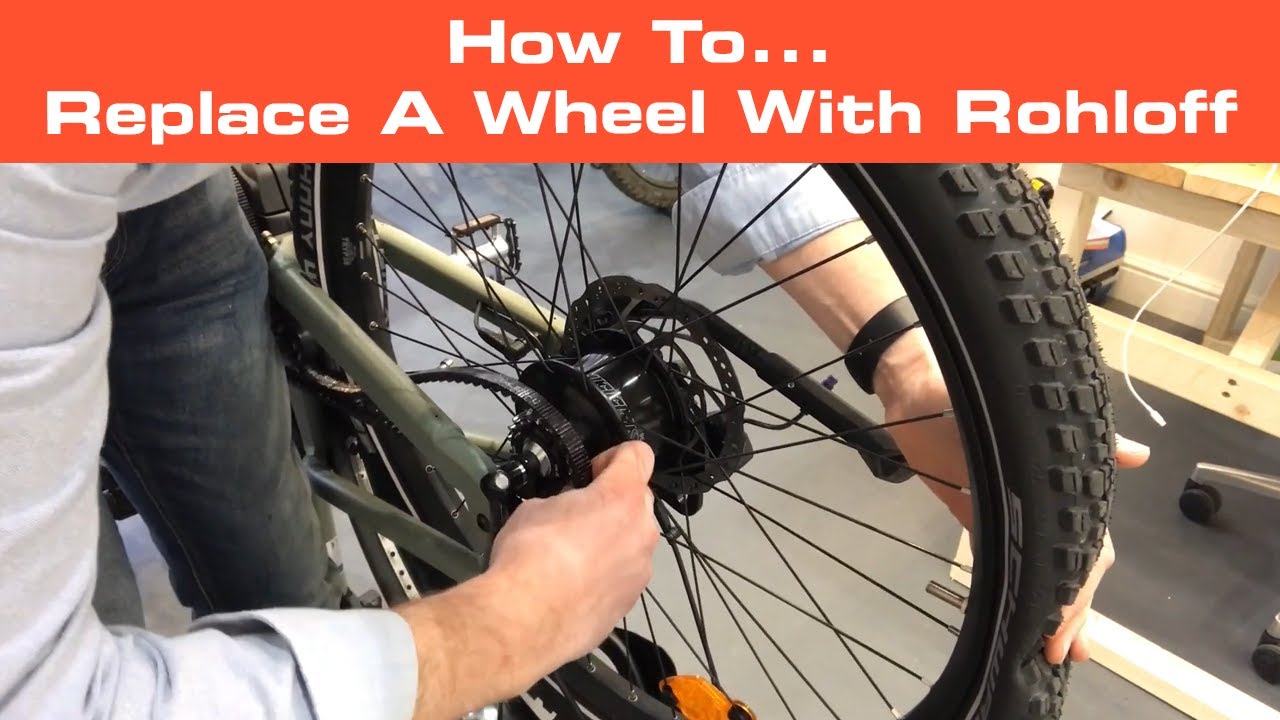 Replacing a wheel with Rohloff E 14 on your Riese & Müller e-bike