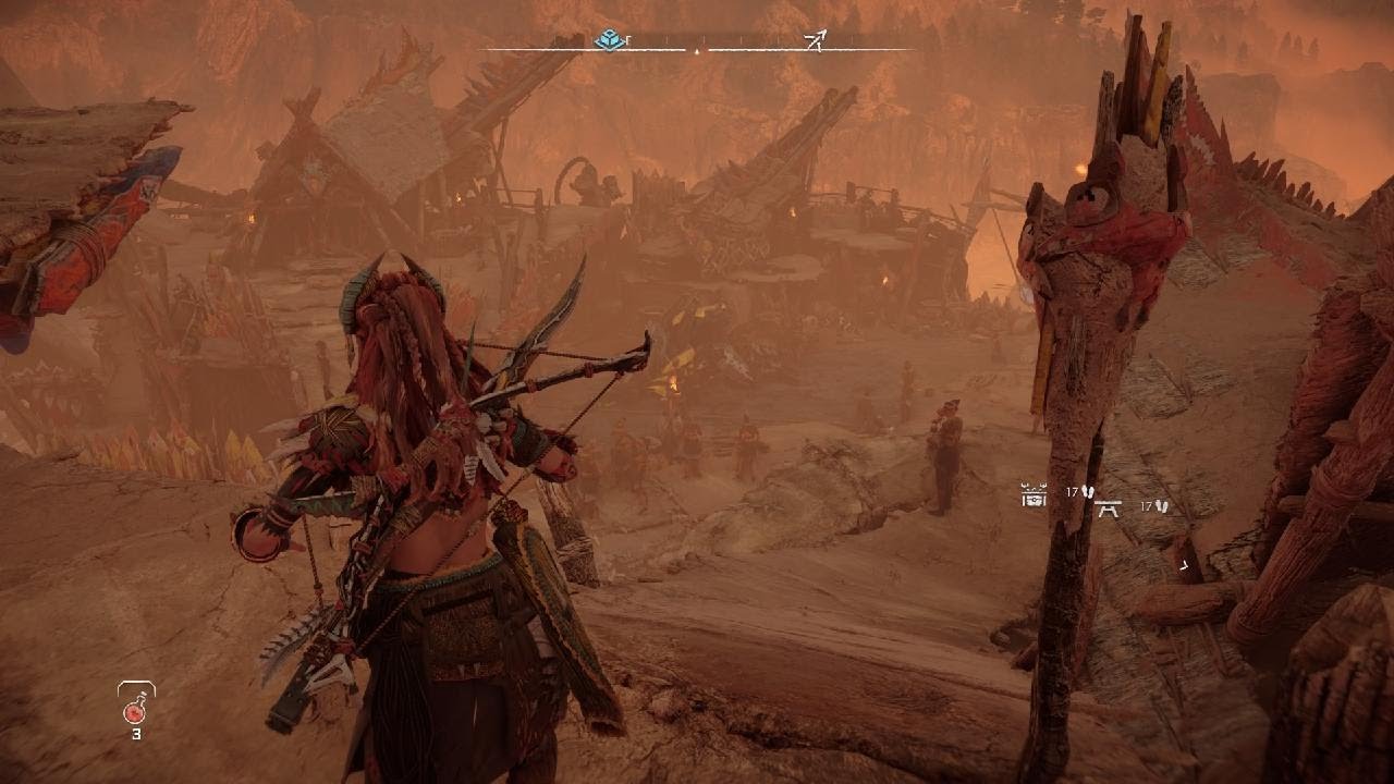 Aloy talking to Jetakka