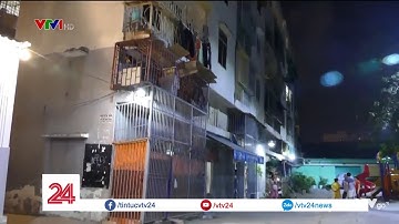 Di dời khẩn cấp người dân sống tại chưng cư bị nghiêng ở TP. HCM | VTV24