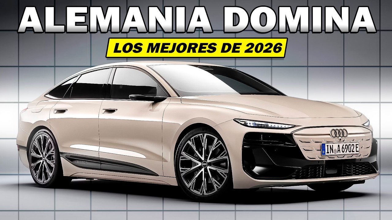 ¡Dominación del coche alemán! ¡Los 11 MEJORES modelos que llegarán en 2026!