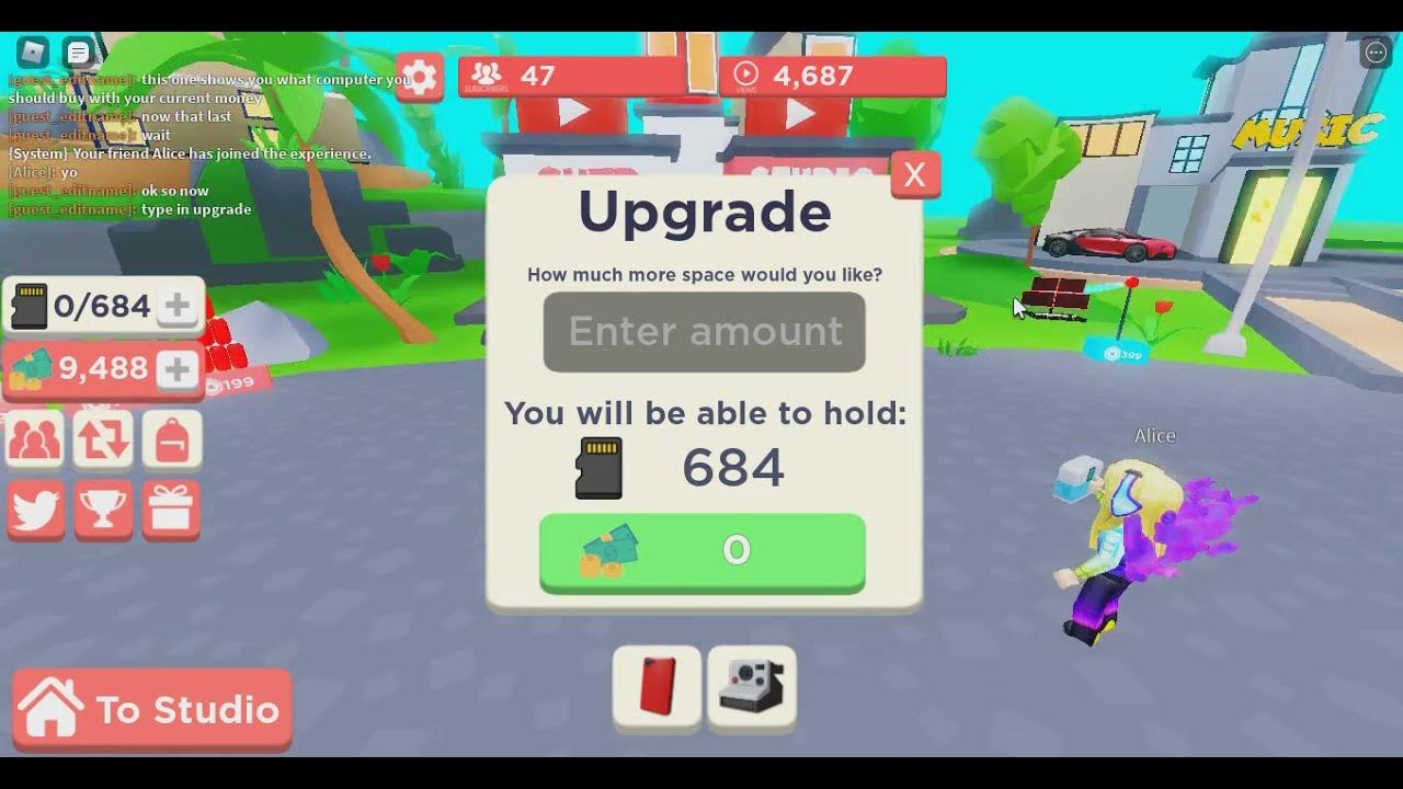 YouTube Simulator Secrets Codes!!(Roblox) YouTube