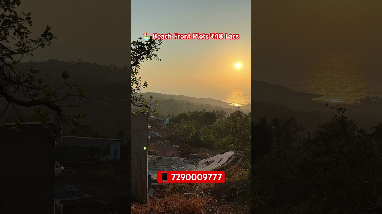 🏝️ Beach-Front Plots ₹48 Lacs 