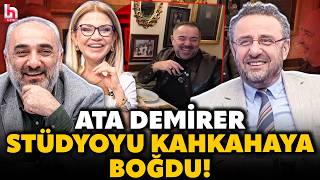 Ata Demirerden Kahkaha Tufanına Neden Olan İbrahim Kahveci Taklidi Stüdyoyu Resmen Kırdı Geçirdi