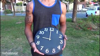 Best of Big Black Clock Prank Funny Video Pranks