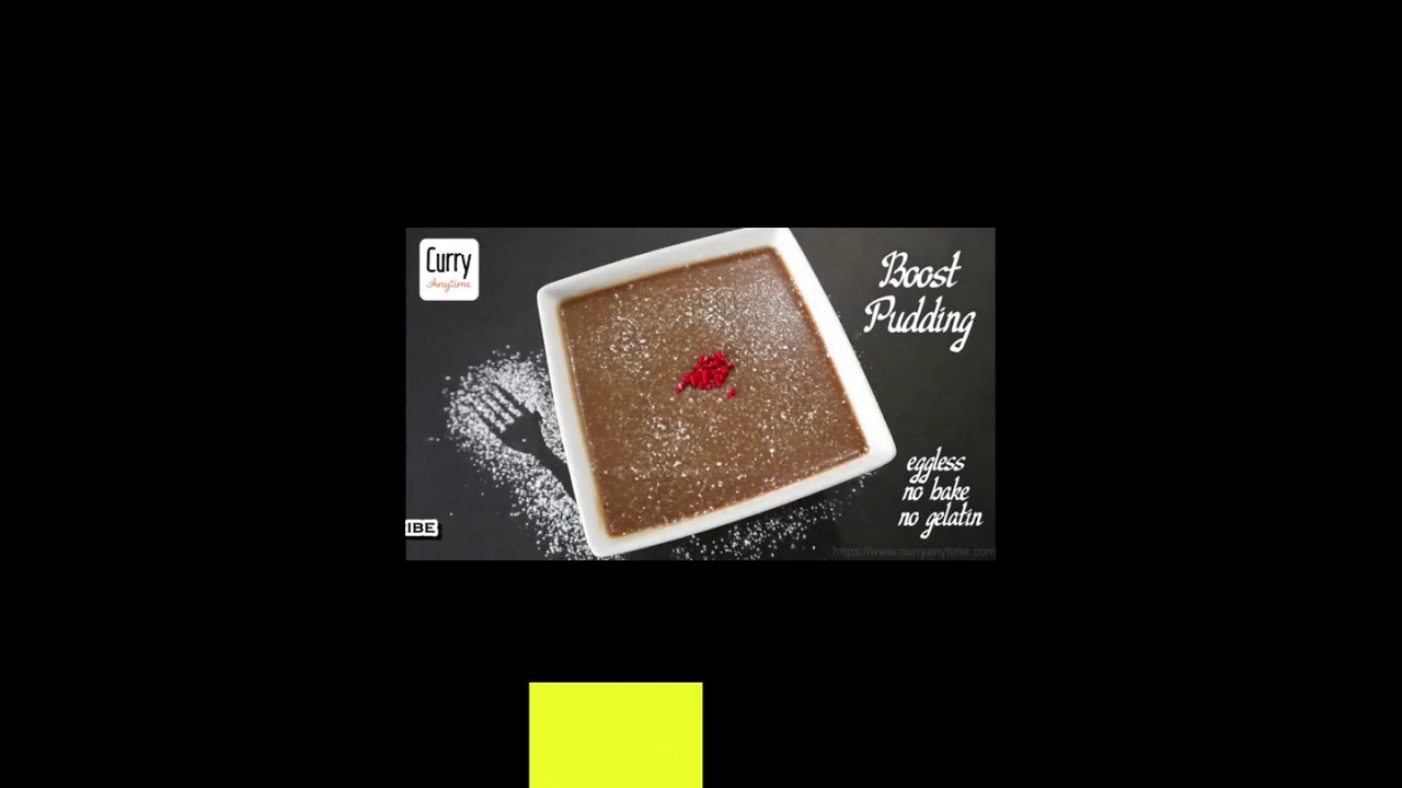 Easy Boost Pudding.. 
